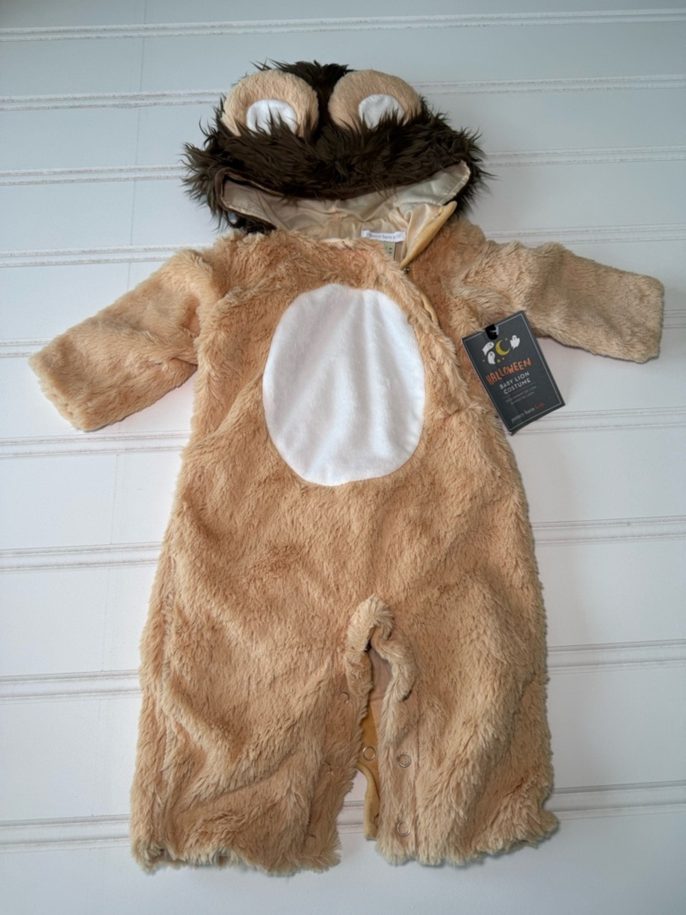 POTTERY BARN KIDS BABY LION HALLOWEEN COSTUME SIZE 12-24 MONTHS NEW 1923 - Picture 2 of 3